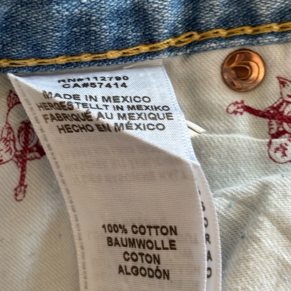 Men's Authentic True Religion straight fit old multi run stitch jeans $249 - Picture 11 of 16